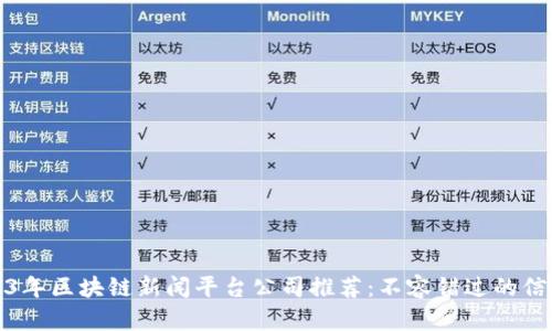 2023年区块链新闻平台公司推荐：不容错过的信息源